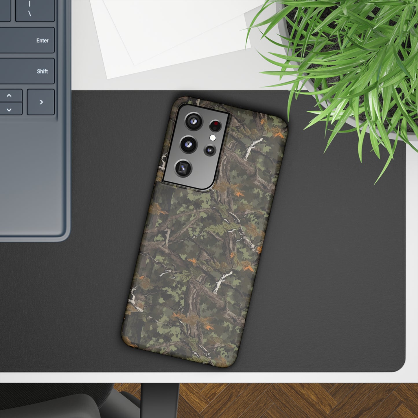 Stealthy Hunter: Hunting Camouflage Design Samsung Slim Cases