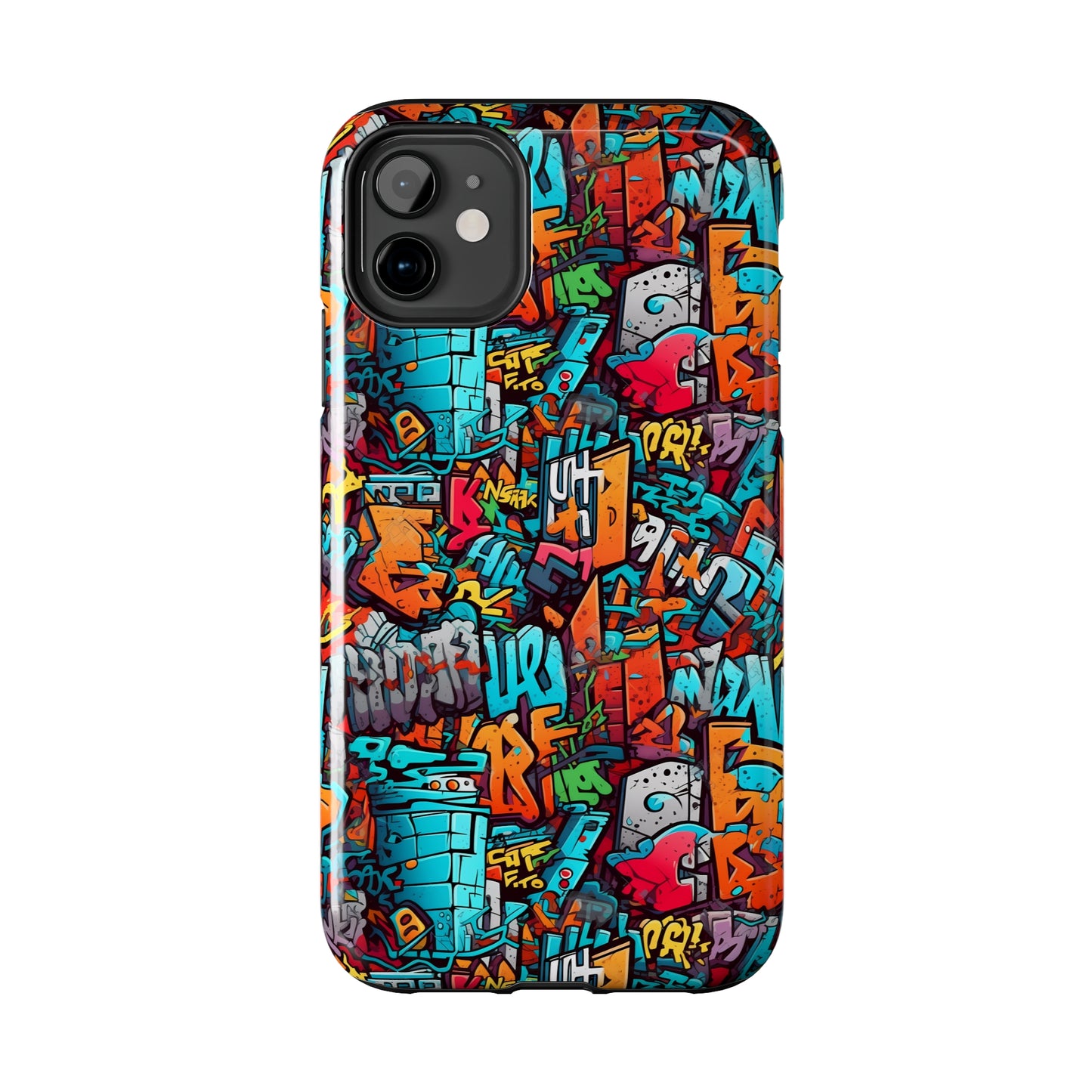 3D Street Grunge Art Graffiti Style Design Iphone Tough Phone Case