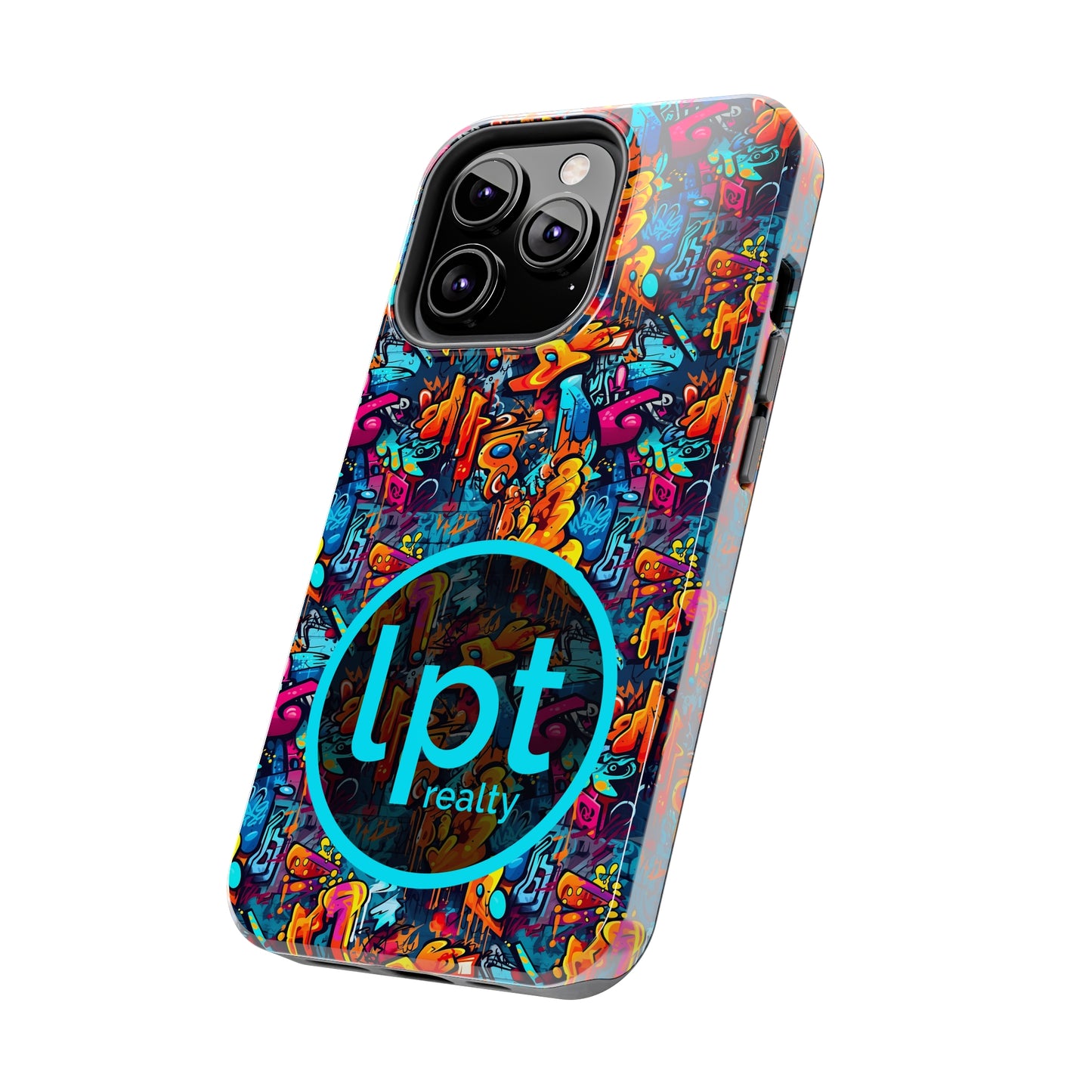 3D Abstract Graffiti Colorful Design Iphone Tough Phone Case