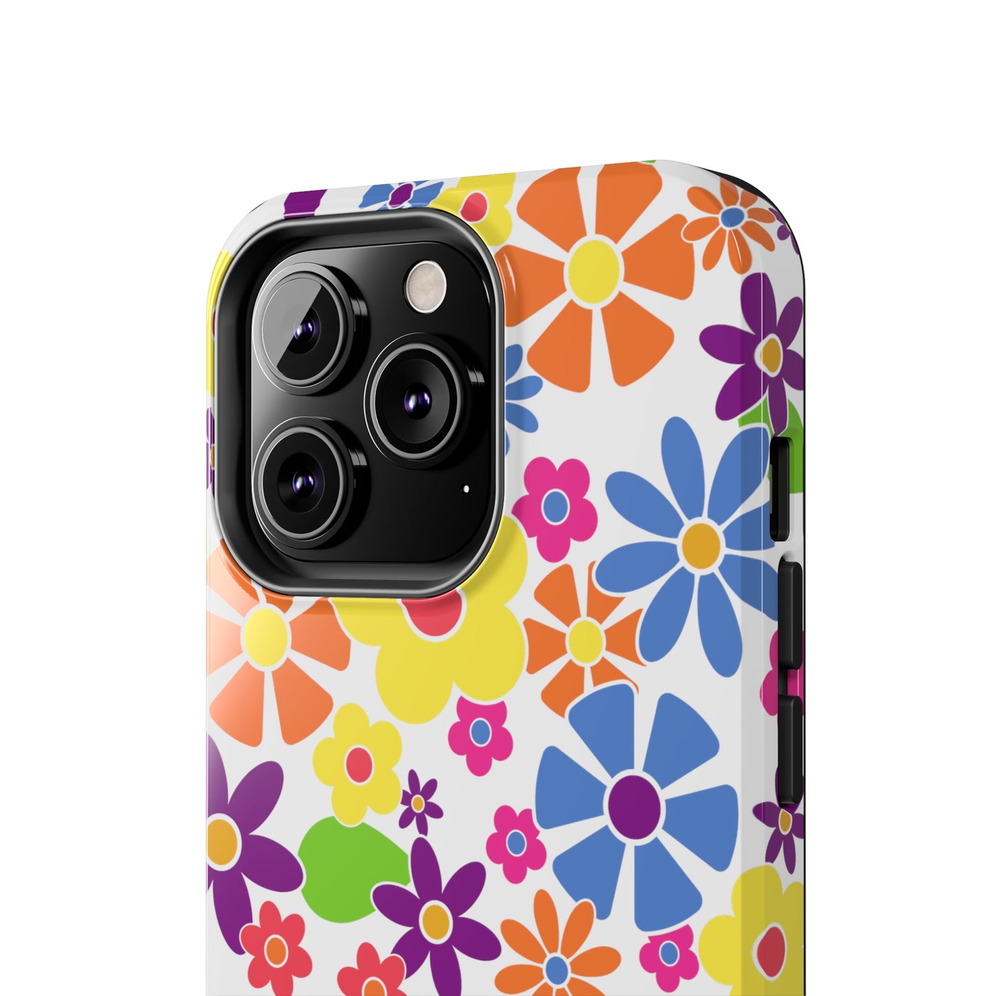 Flower Power Design Iphone Tough Phone Case