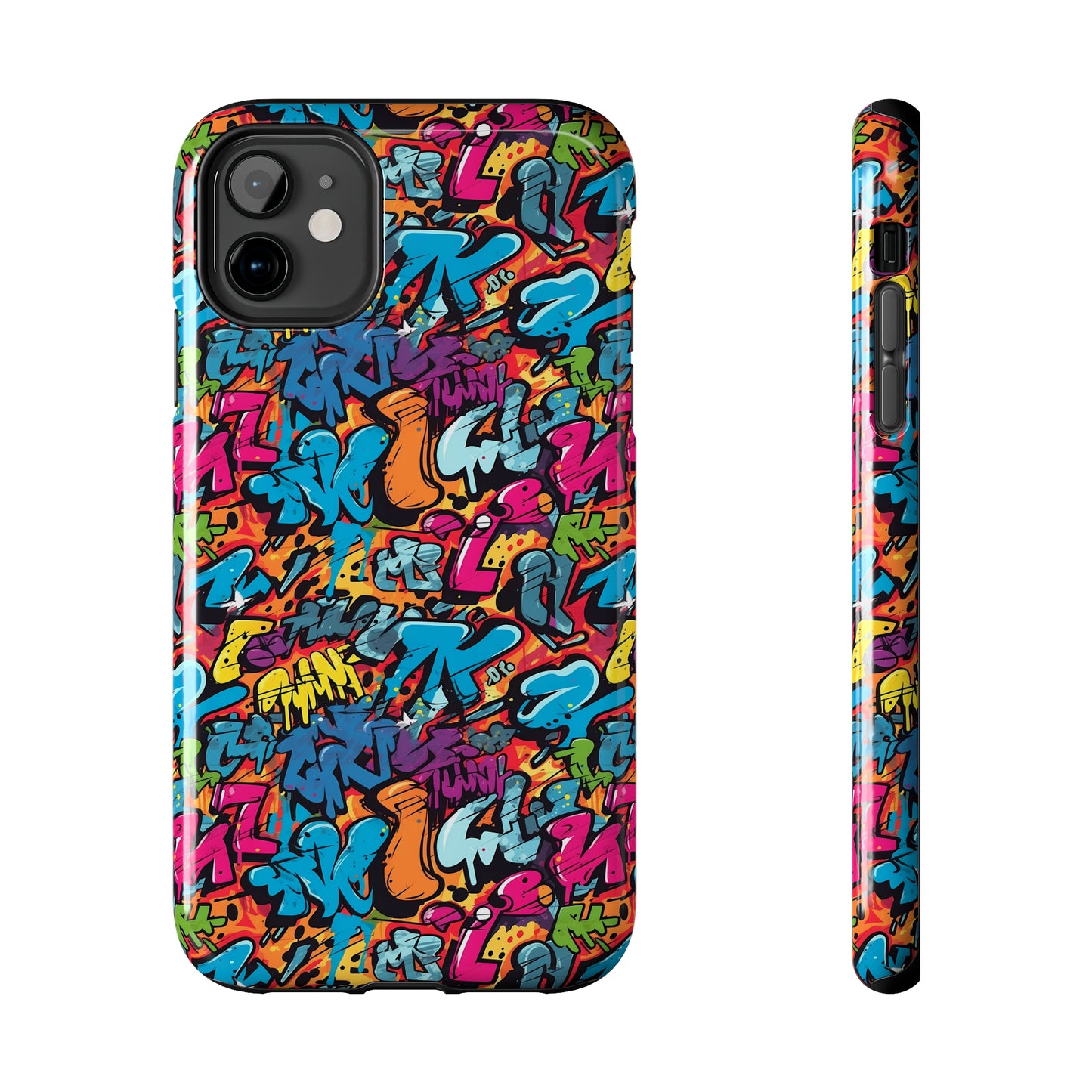 3D Street Art Graffiti Design Iphone Tough Phone Case