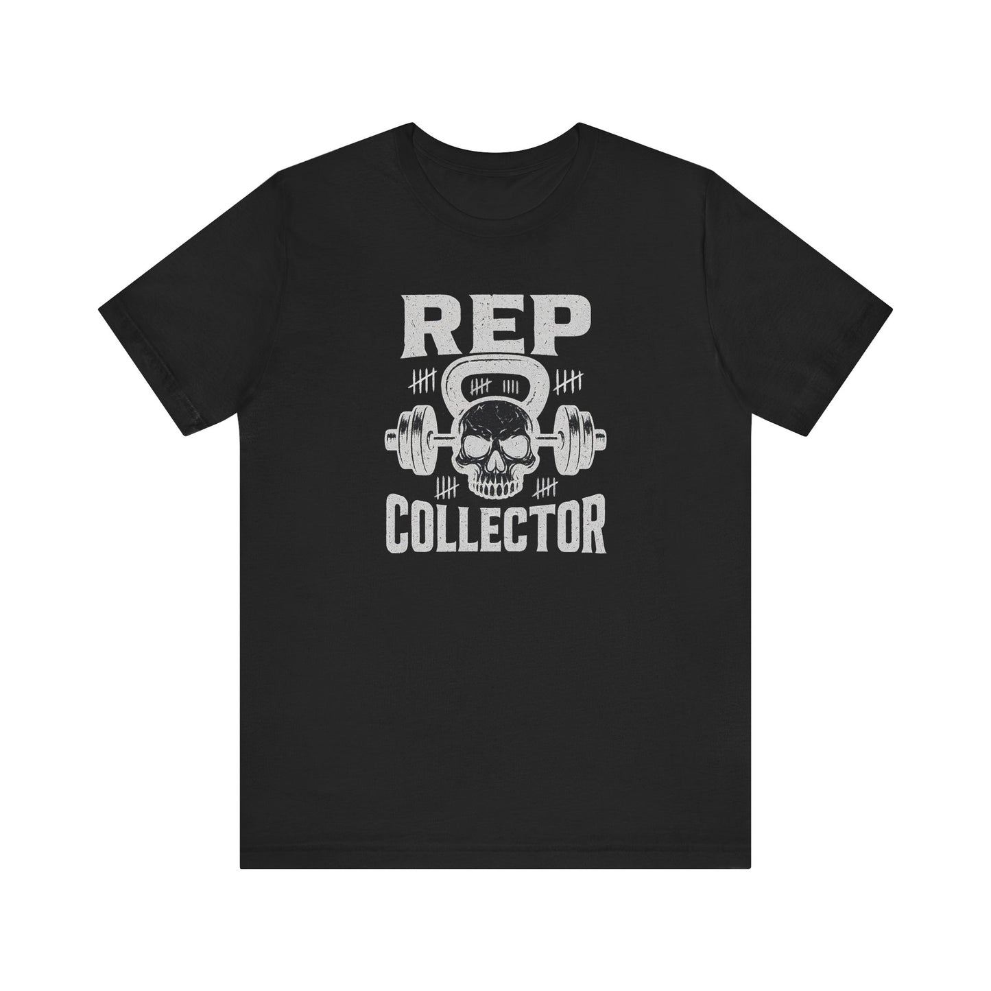 Funny Workout T-Shirt Rep Collector, Workout Classic Unisex Jersey Short Sleeve
