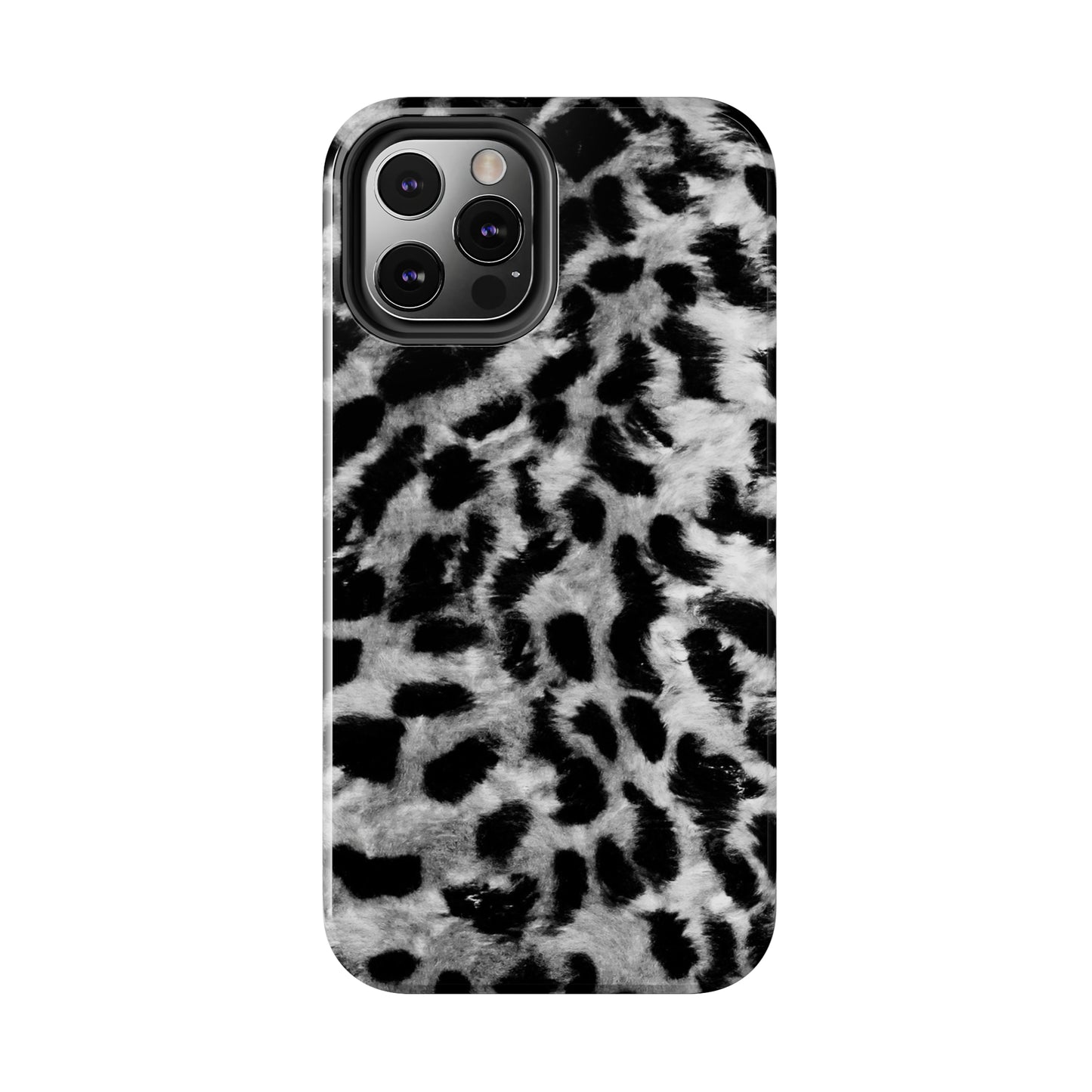 Leopard Fur Print Iphone Tough Phone Case