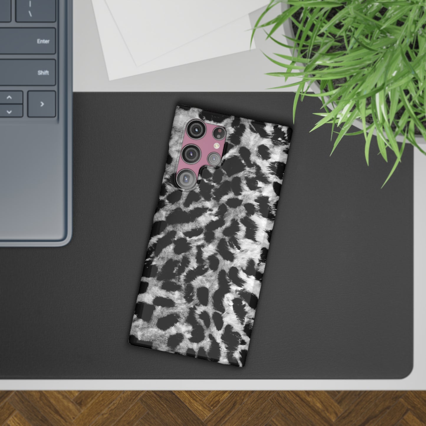 Leopard Fur Print Samsung Slim Cases