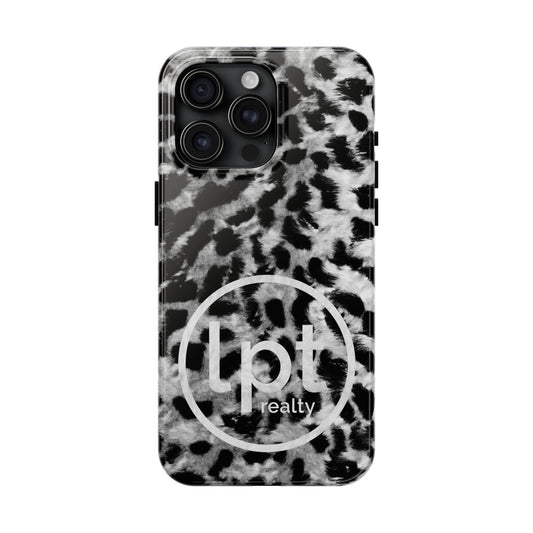 LPT Realty Logo -  Leopard Fur Print Iphone Tough Phone Case