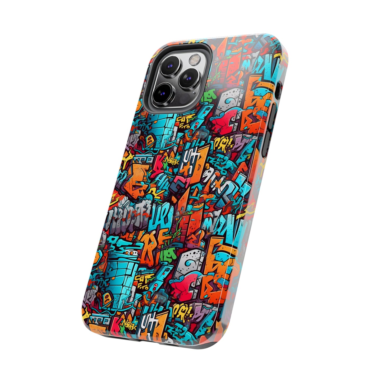 3D Street Grunge Art Graffiti Style Design Iphone Tough Phone Case