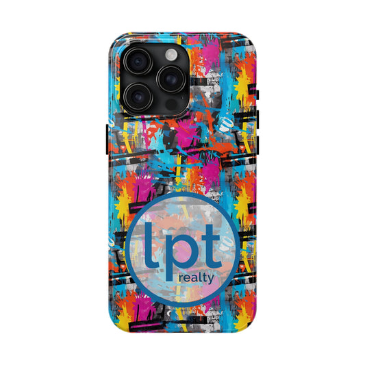 LPT Realty Logo -  Abstract Colorful Design Iphone Tough Phone Case