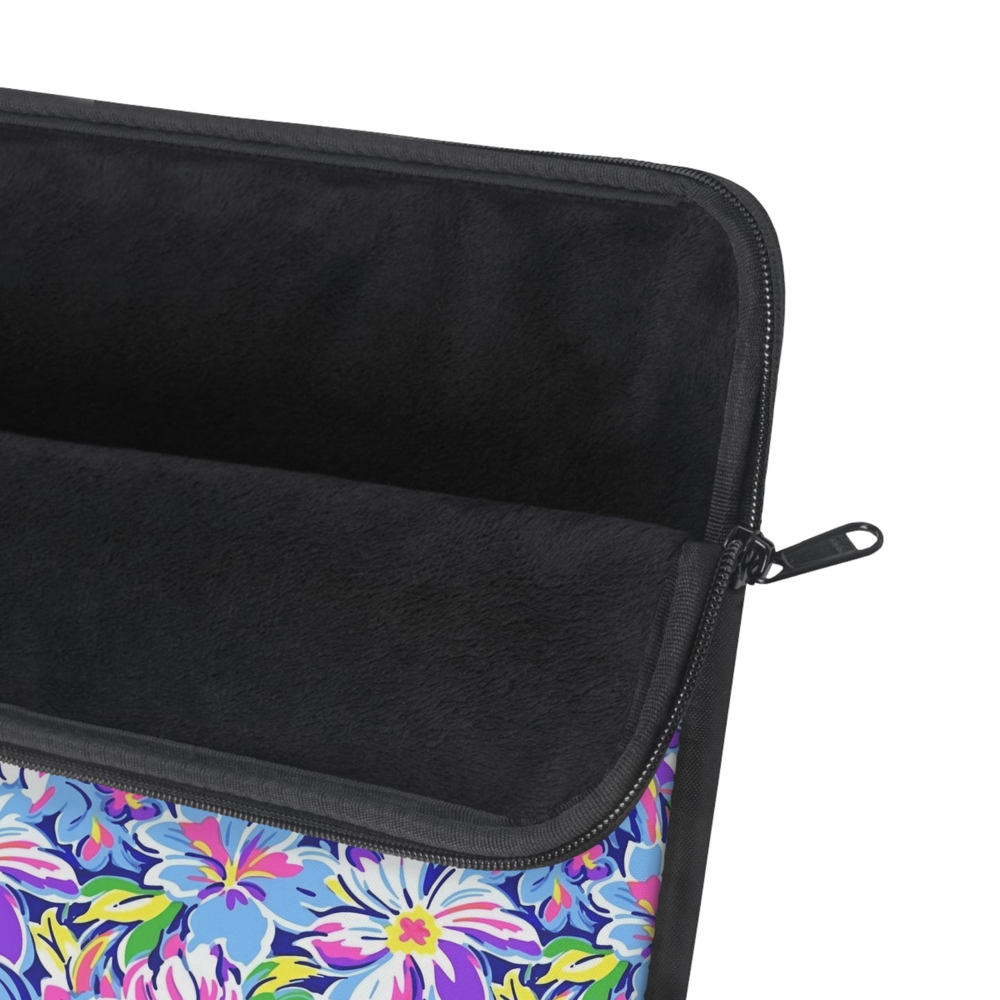 Tropical Burst: Vibrant Summer Flowers in Full Bloom Laptop or Ipad Protective Sleeve Three Sizes Available