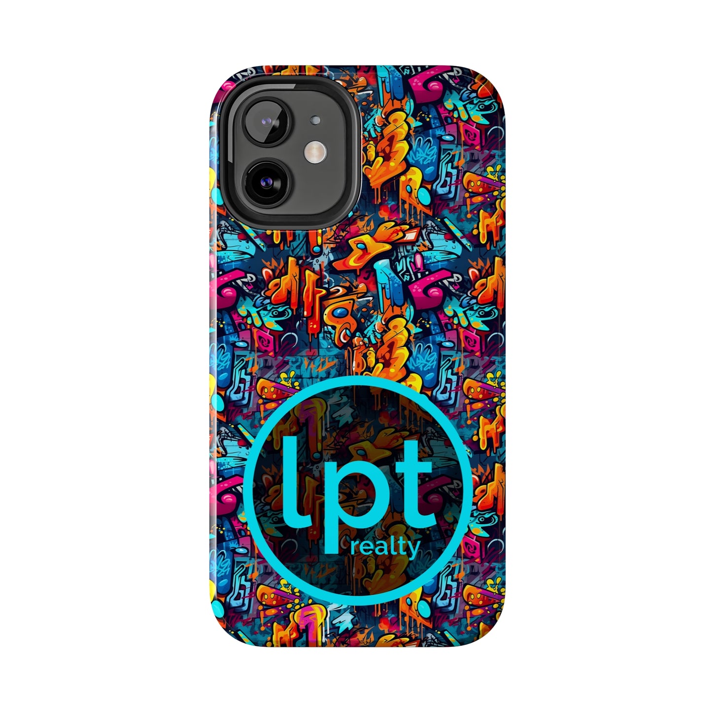 3D Abstract Graffiti Colorful Design Iphone Tough Phone Case