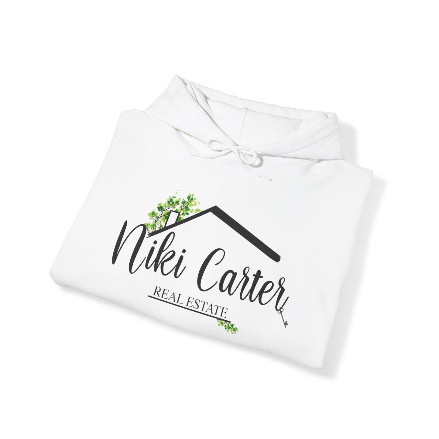 Niki Carter Black Logo, LPT on Back - Hooded Sweatshirt  S - 5XL