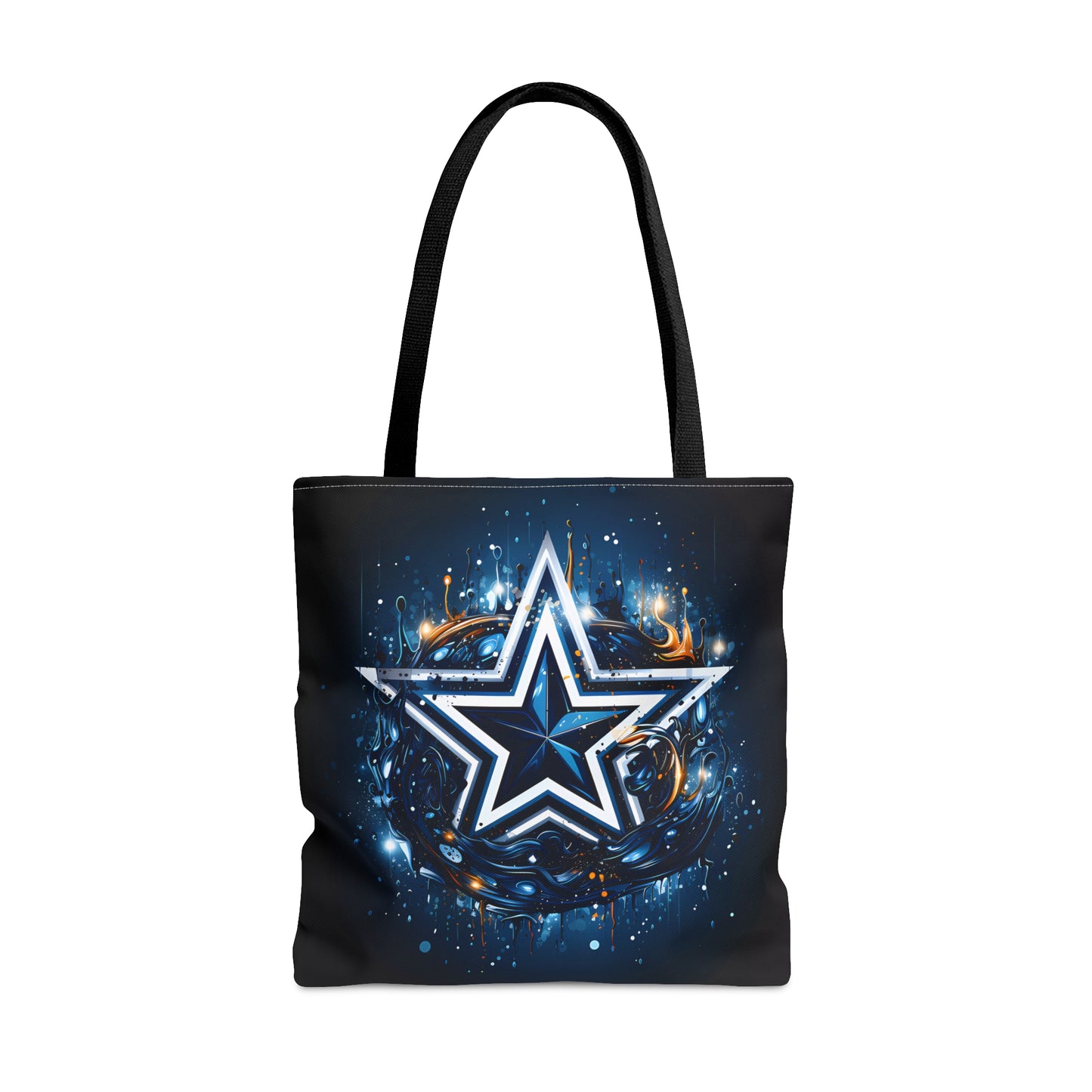 Dallas Cowboys Theme Print - Canvas Tote 3 Sizes