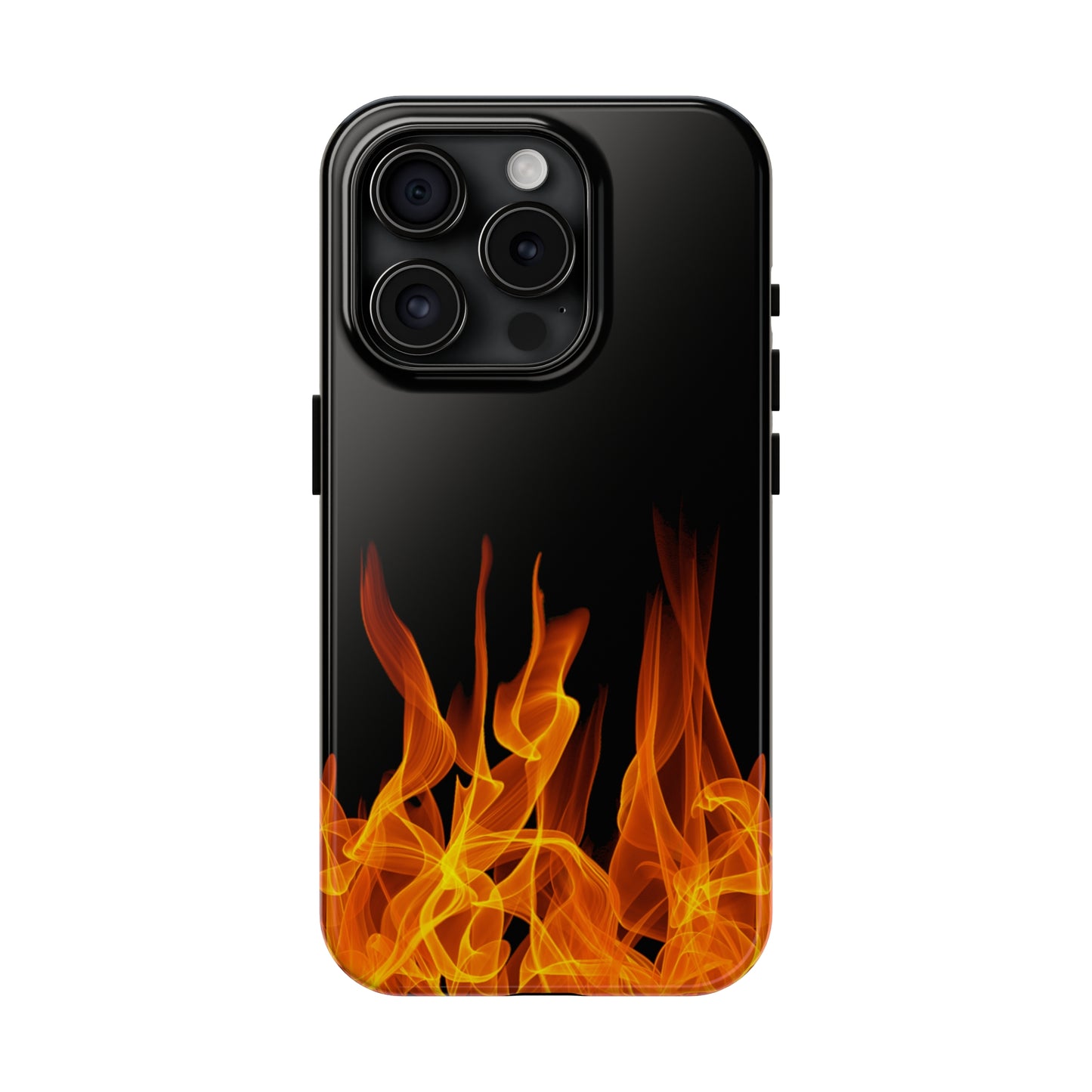 Flames of Fire Iphone Tough Phone Case