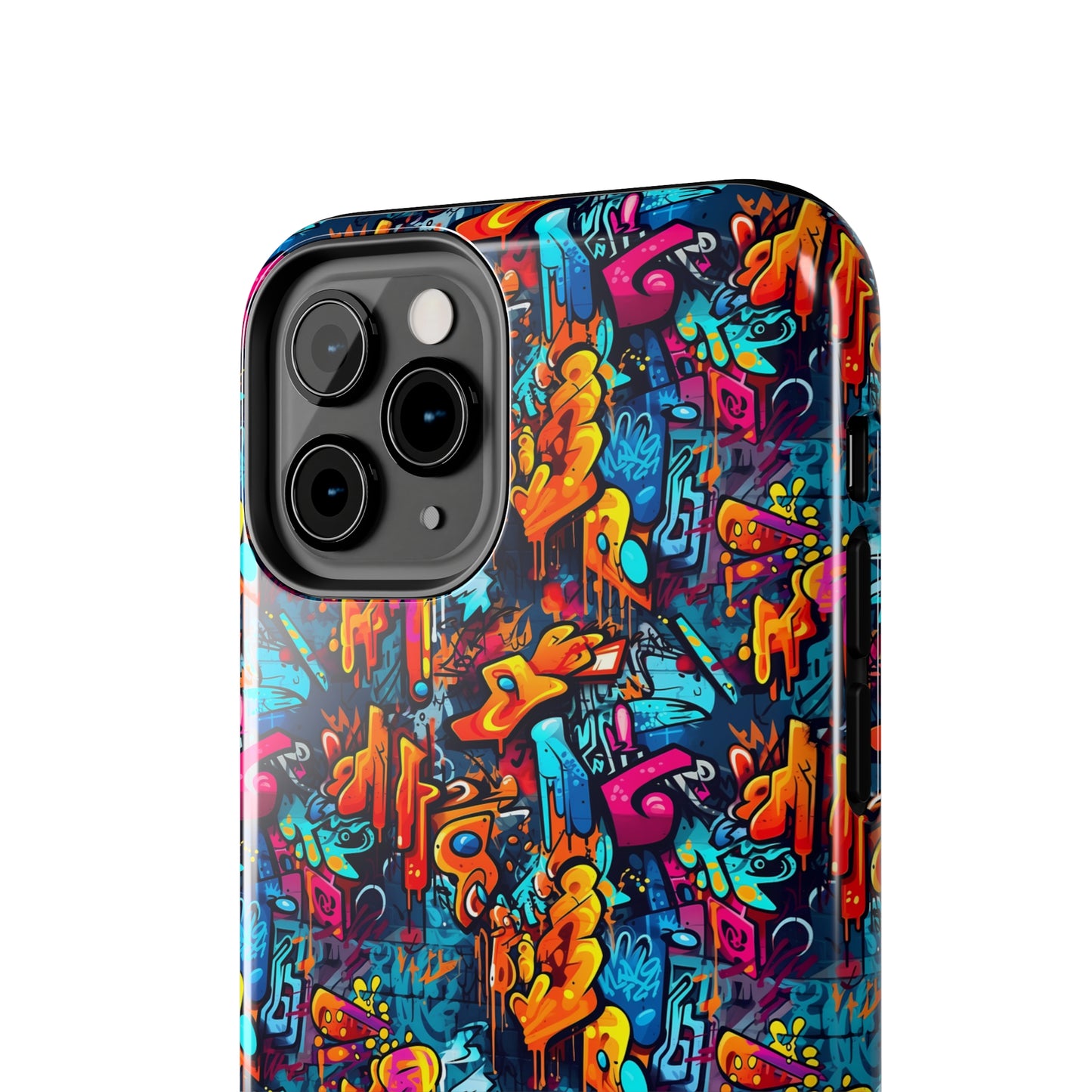 3D Abstract Graffiti Colorful Design Iphone Tough Phone Case