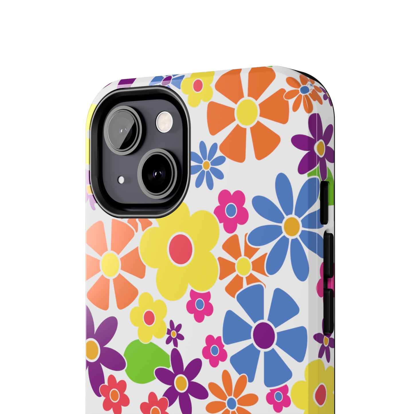 Flower Power Design Iphone Tough Phone Case