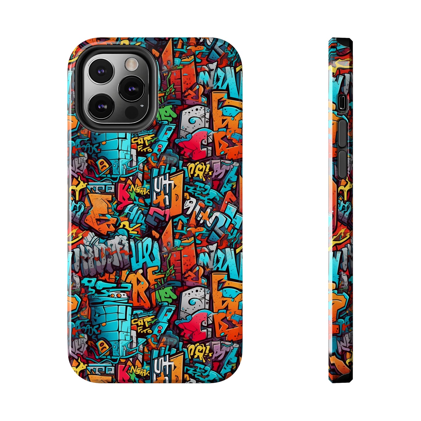 3D Street Grunge Art Graffiti Style Design Iphone Tough Phone Case