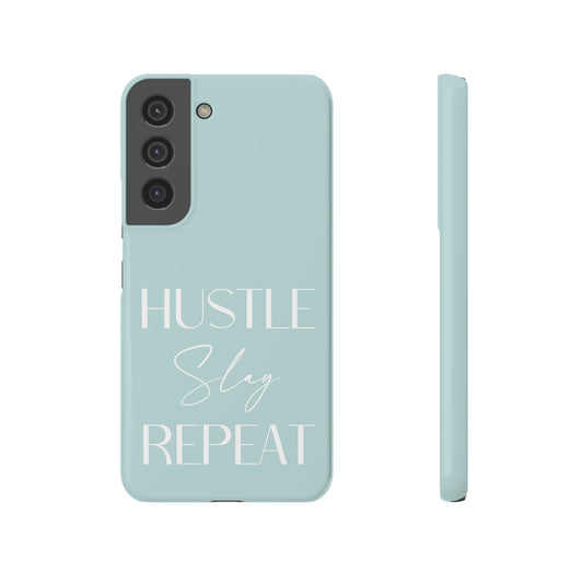 Hustle Slay Repeat - Seaglass Samsung Slim Cases