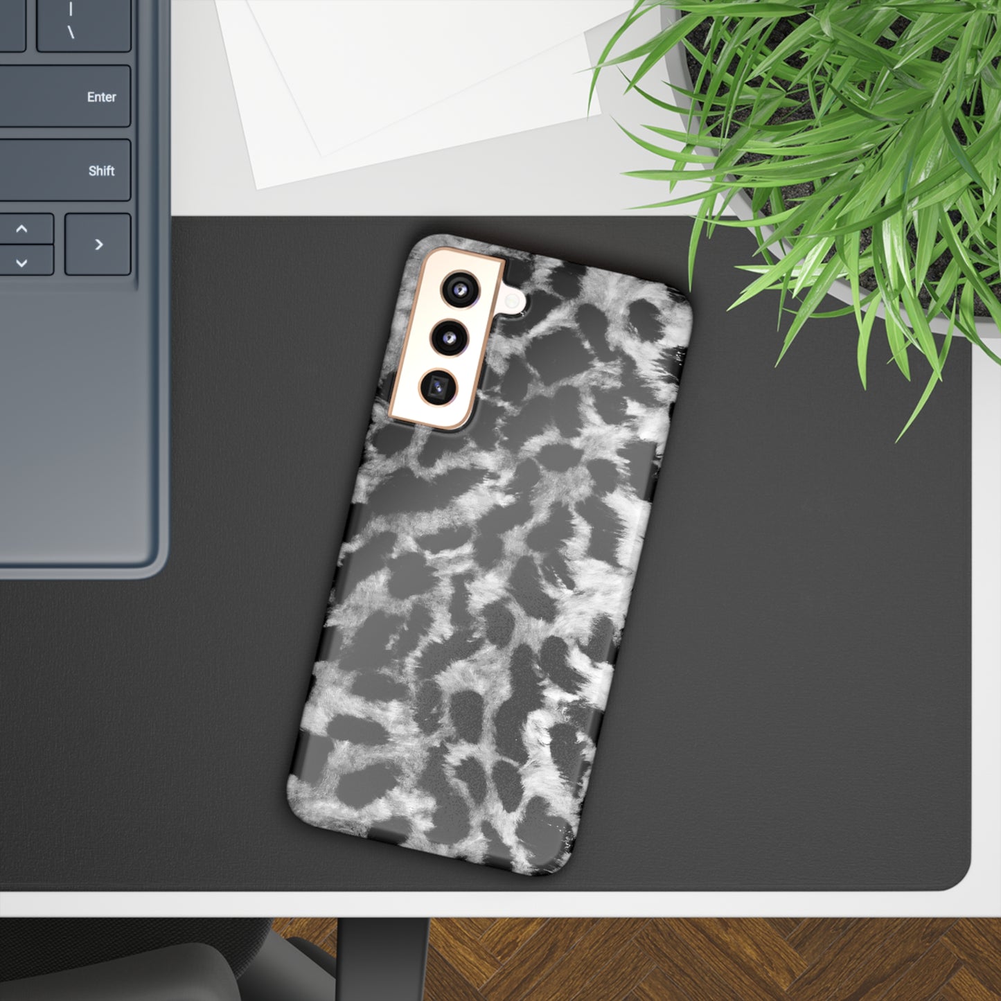 Leopard Fur Print Samsung Slim Cases