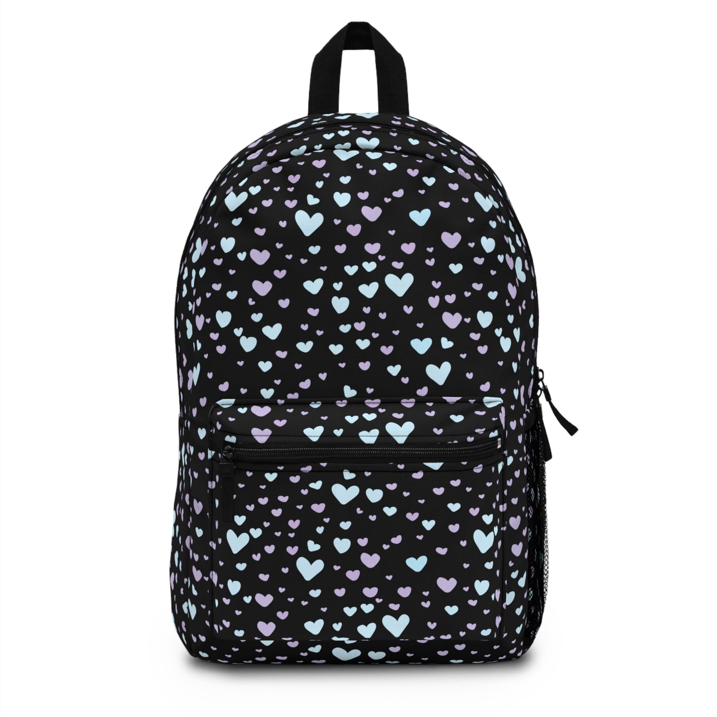 Teal & Purple Hearts Lightweight Backpack