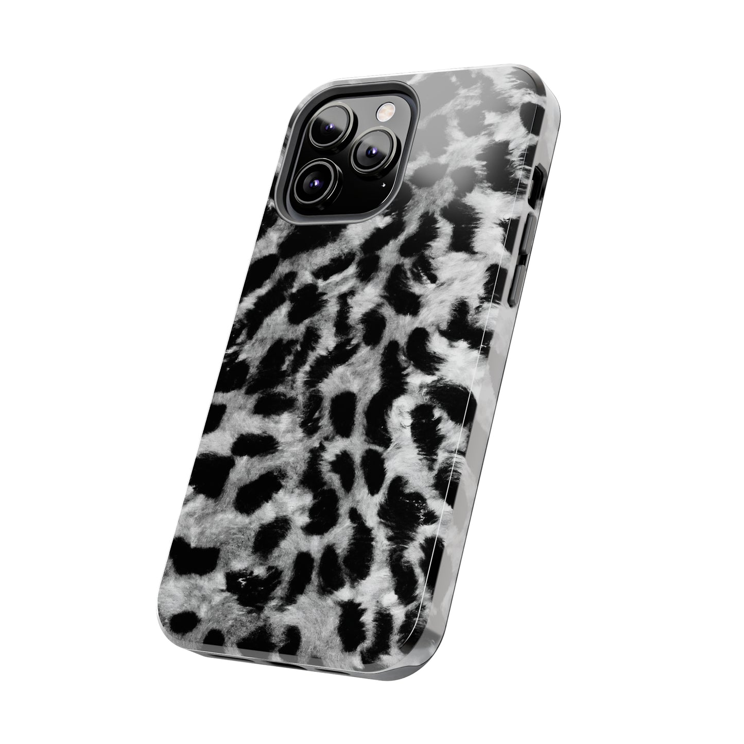 Leopard Fur Print Iphone Tough Phone Case