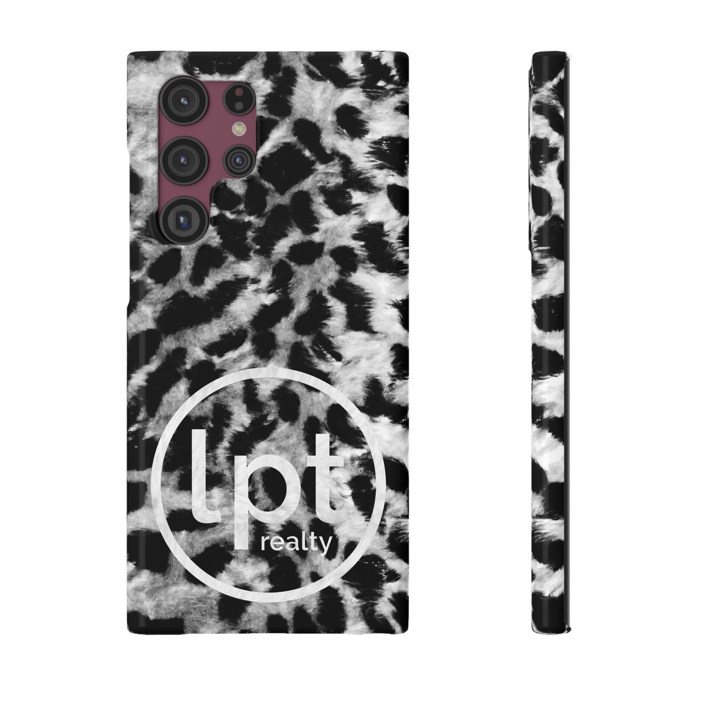 LPT Realty Logo -  Leopard Fur Print Samsung Slim Cases