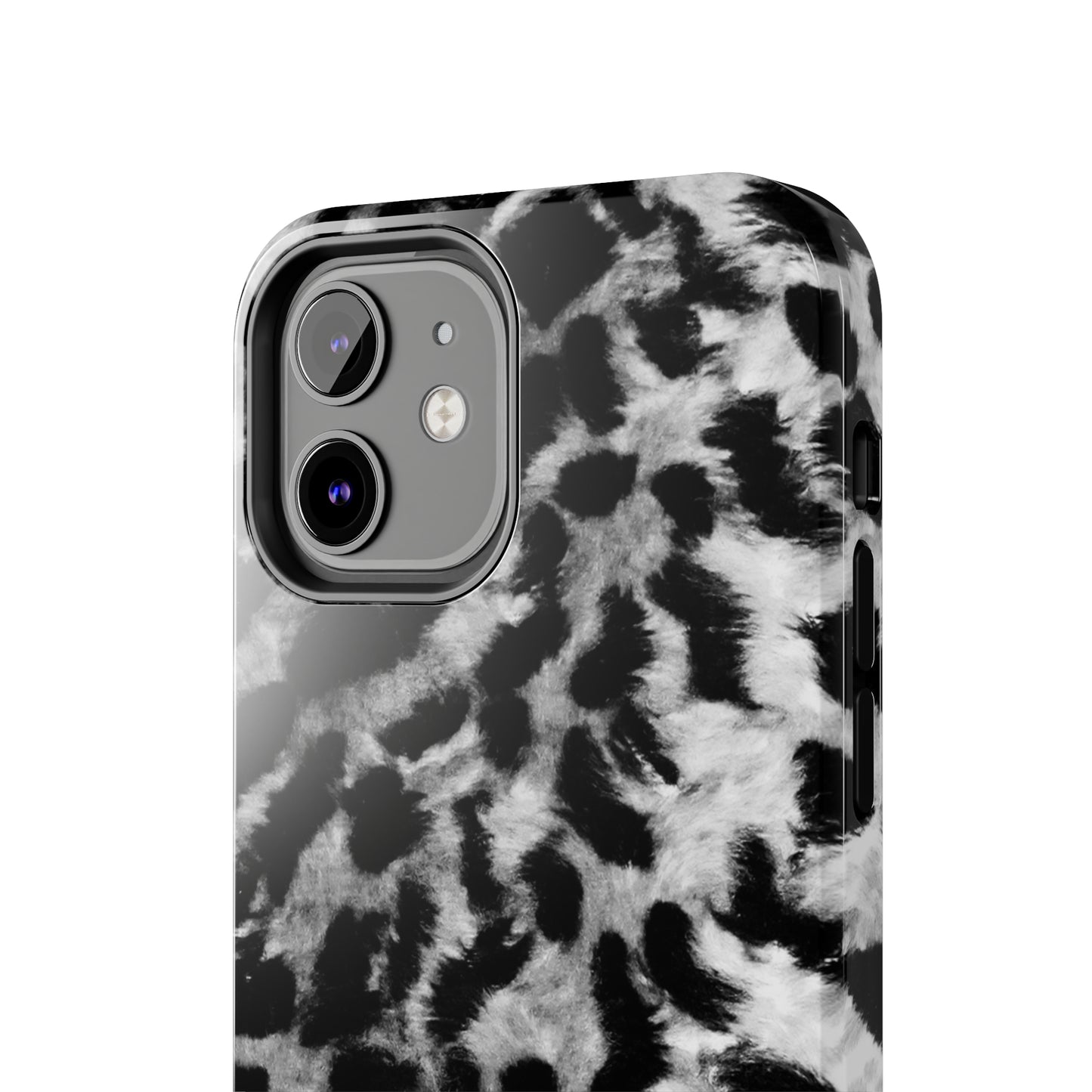 Leopard Fur Print Iphone Tough Phone Case