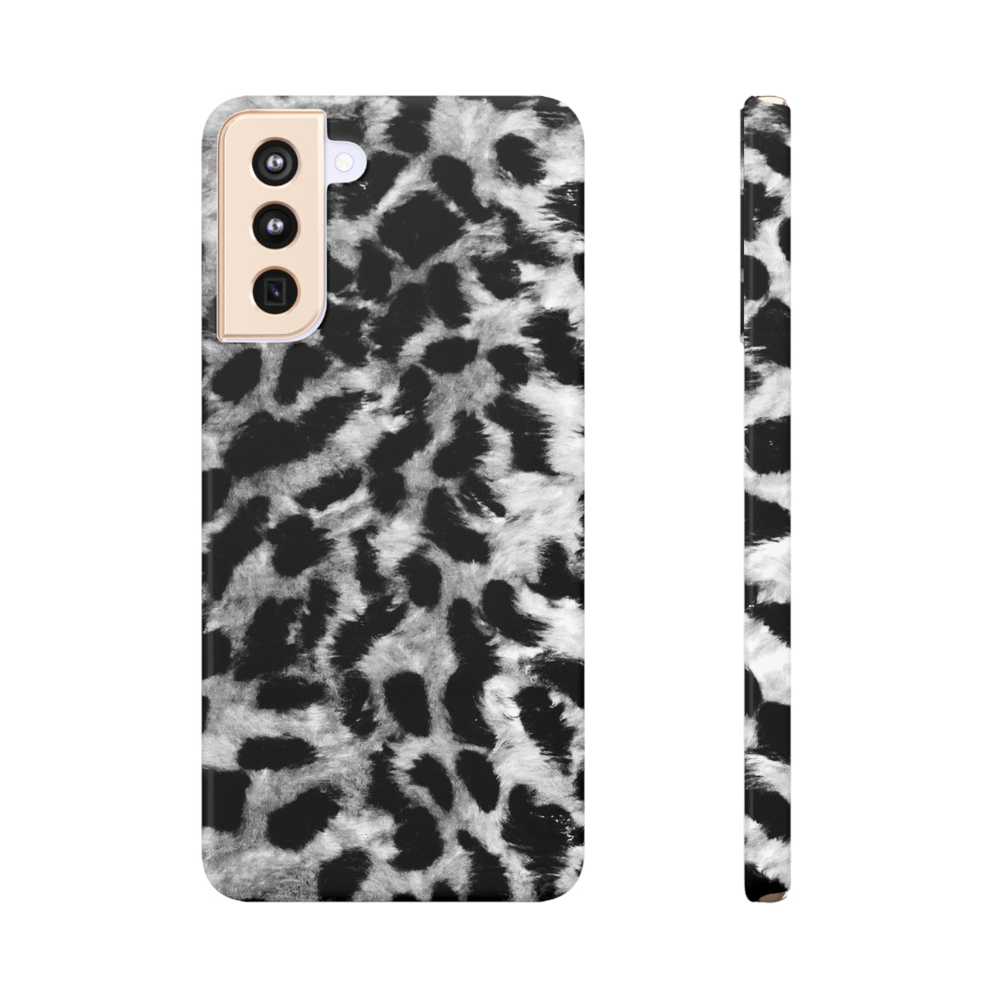 Leopard Fur Print Samsung Slim Cases