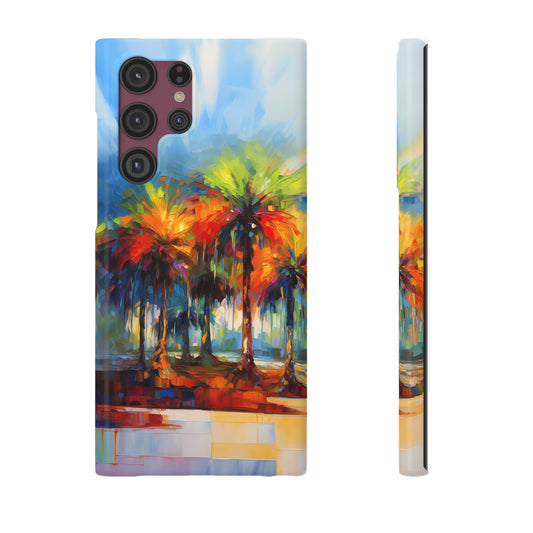 Dynamic Palmettos Abstract Depiction of South Carolina's Iconic Trees  Samsung Slim Cases