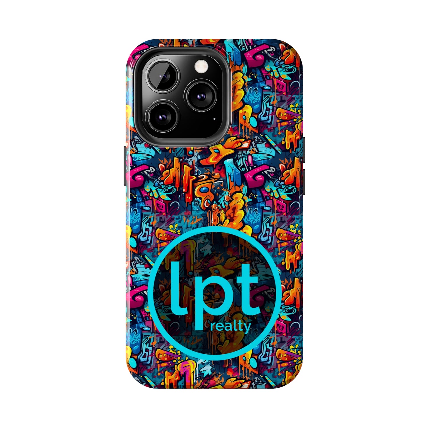 3D Abstract Graffiti Colorful Design Iphone Tough Phone Case