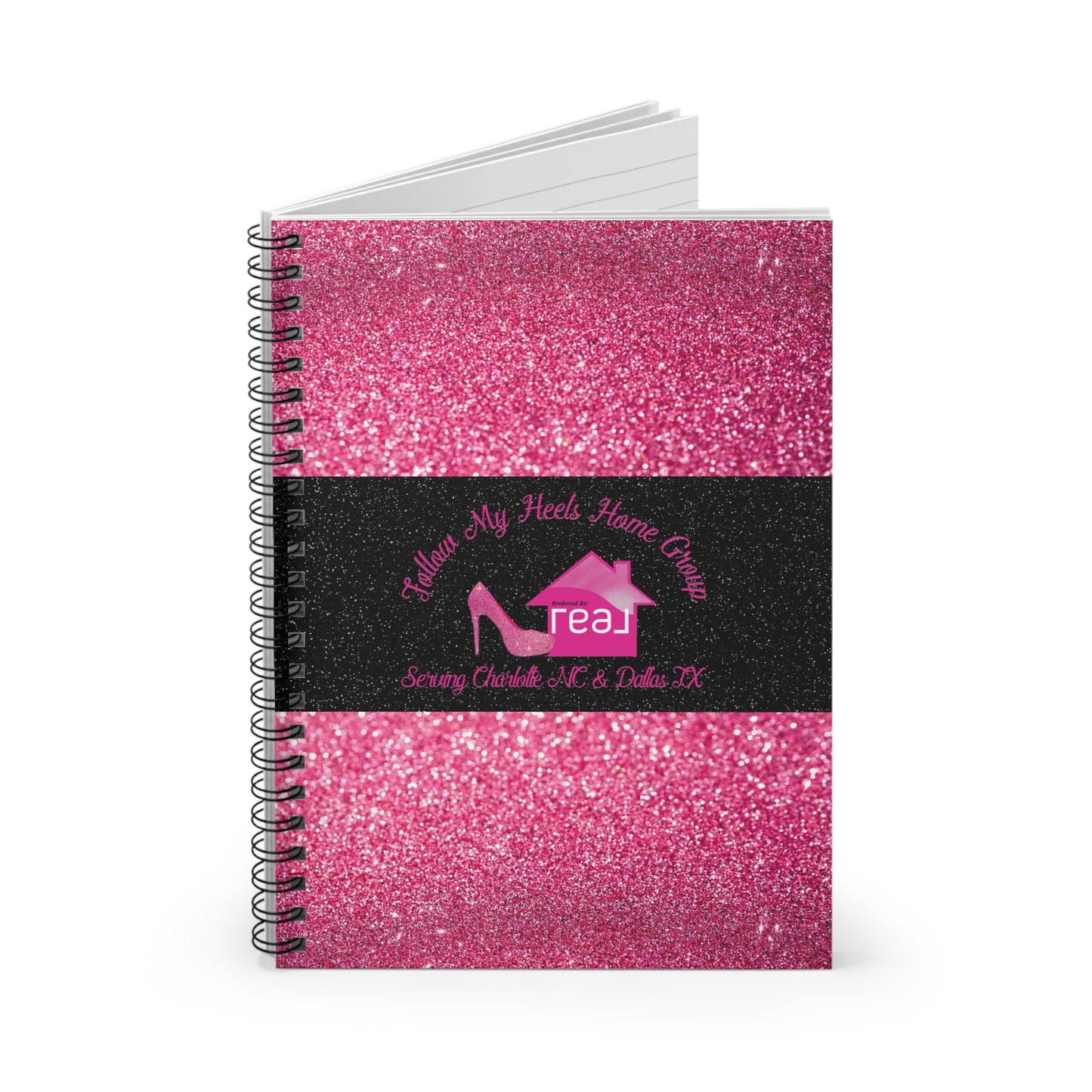 NC Spiral Notebook  - Spiral Ruled Line Notebook 6"x8"