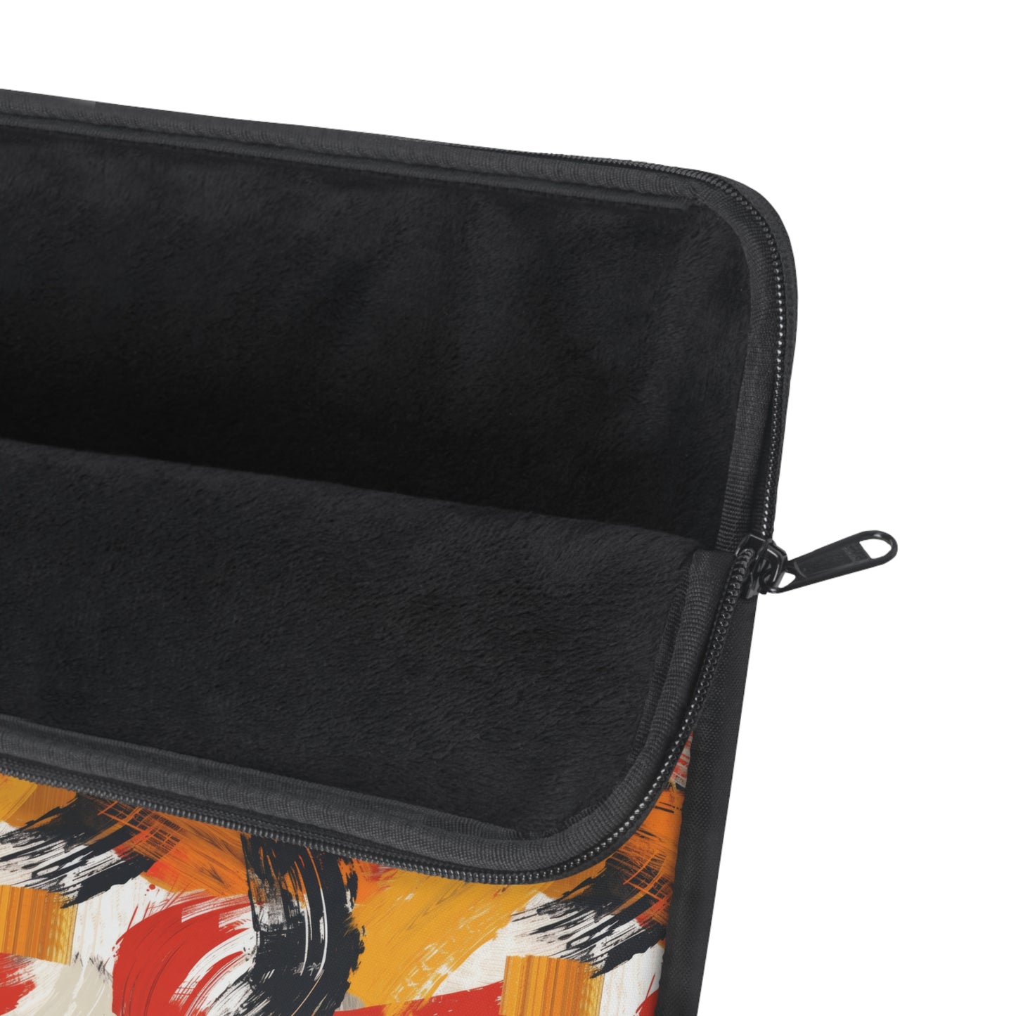 Bold Autumn Brushstroke Abstract Pattern Laptop or Ipad Protective Sleeve 3 Sizes Available