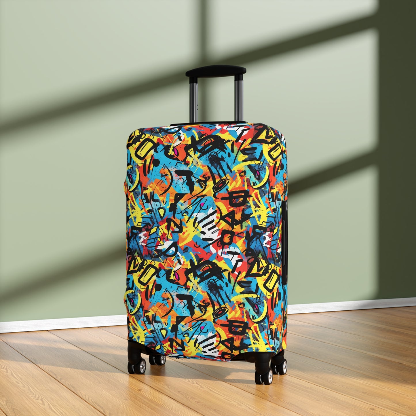 Abstract Colorful Street Art Graffiti Design  - Luggage Protector and Cover 3 Sizes