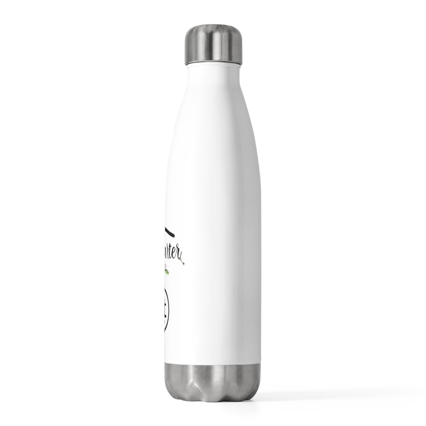 Niki Carter Black Logo & LPT 20 oz Insulated Stainless Steel Water Bottle