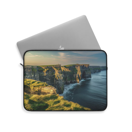 Ireland Landscapes Cliffs at Inishmore - Laptop or Ipad Protective Sleeve 3 Sizes