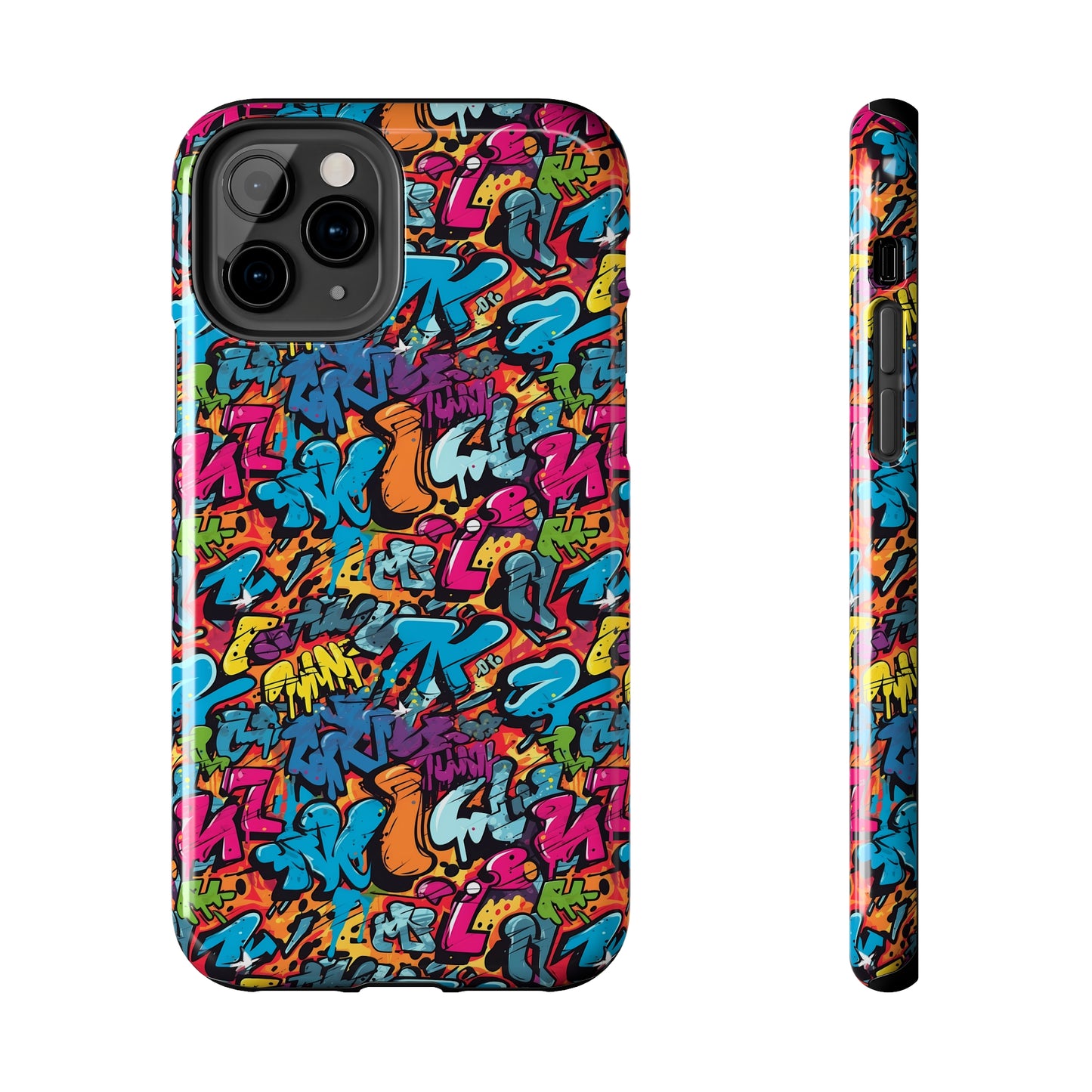 3D Street Art Graffiti Design Iphone Tough Phone Case