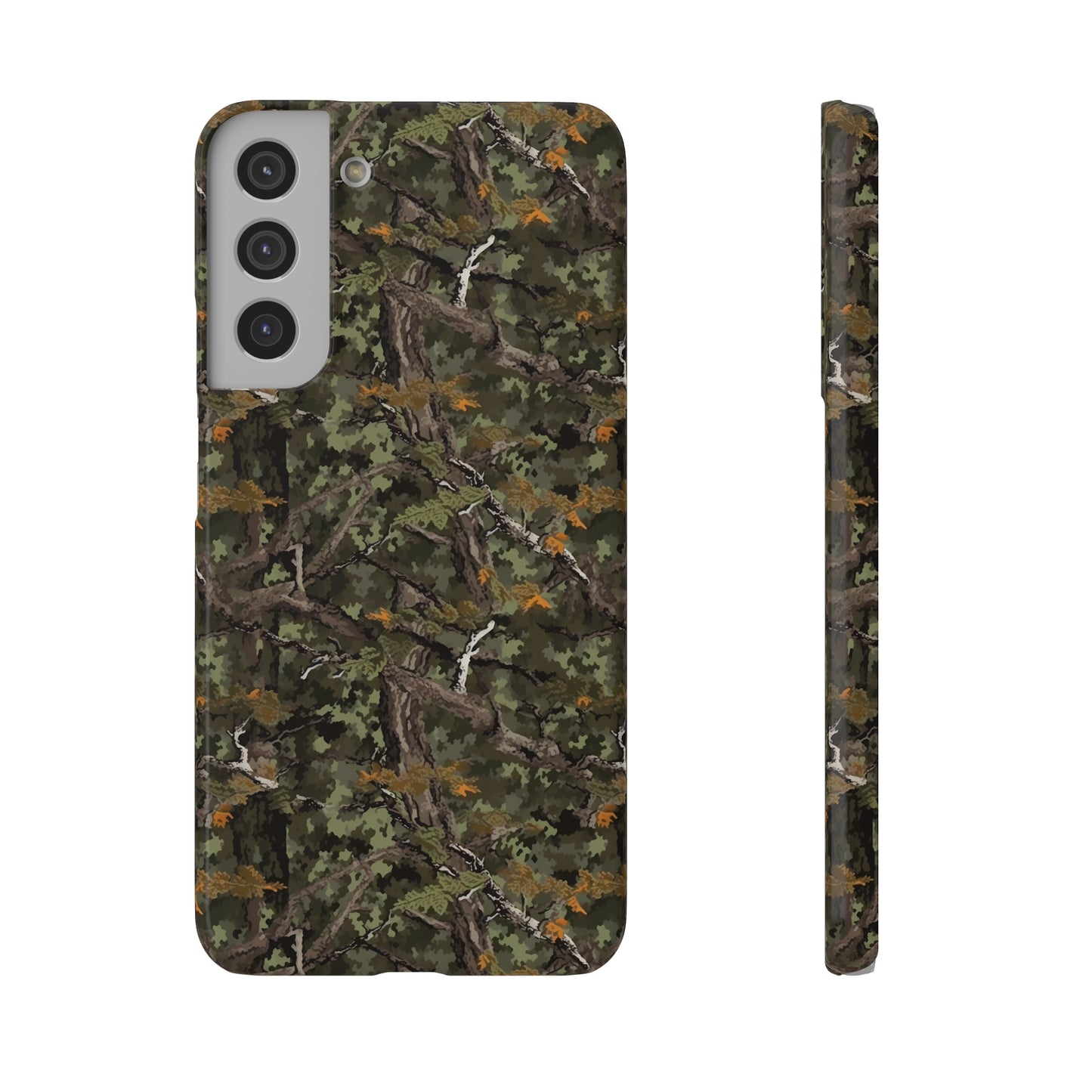 Mossy Oak Style Camouflage Design Samsung Slim Cases