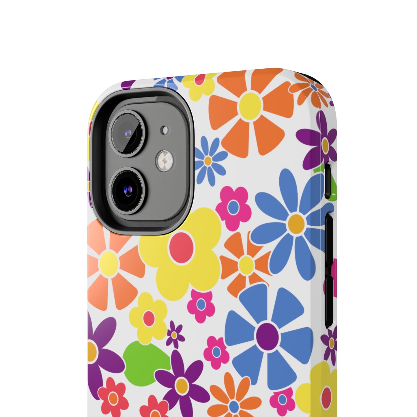 Flower Power Design Iphone Tough Phone Case