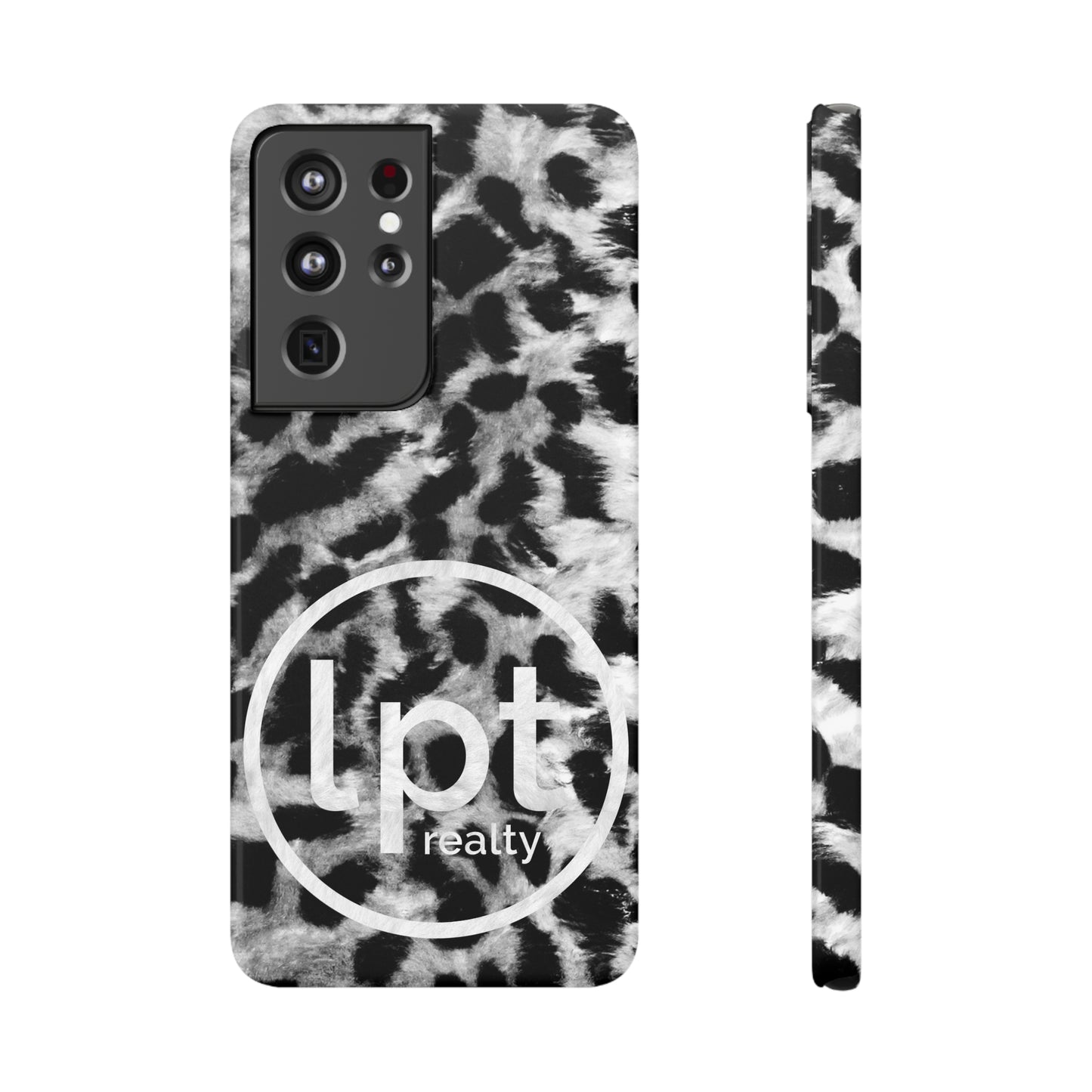 LPT Realty Logo -  Leopard Fur Print Samsung Slim Cases