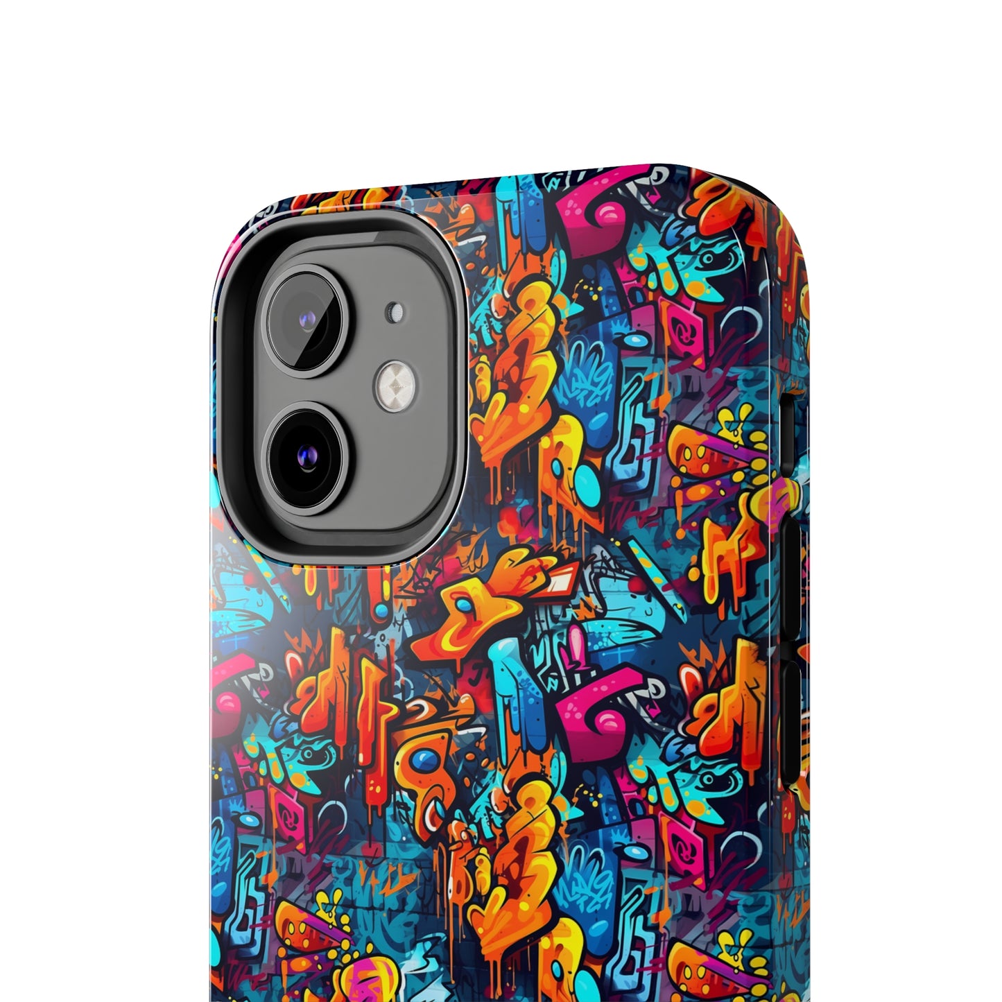 3D Abstract Graffiti Colorful Design Iphone Tough Phone Case