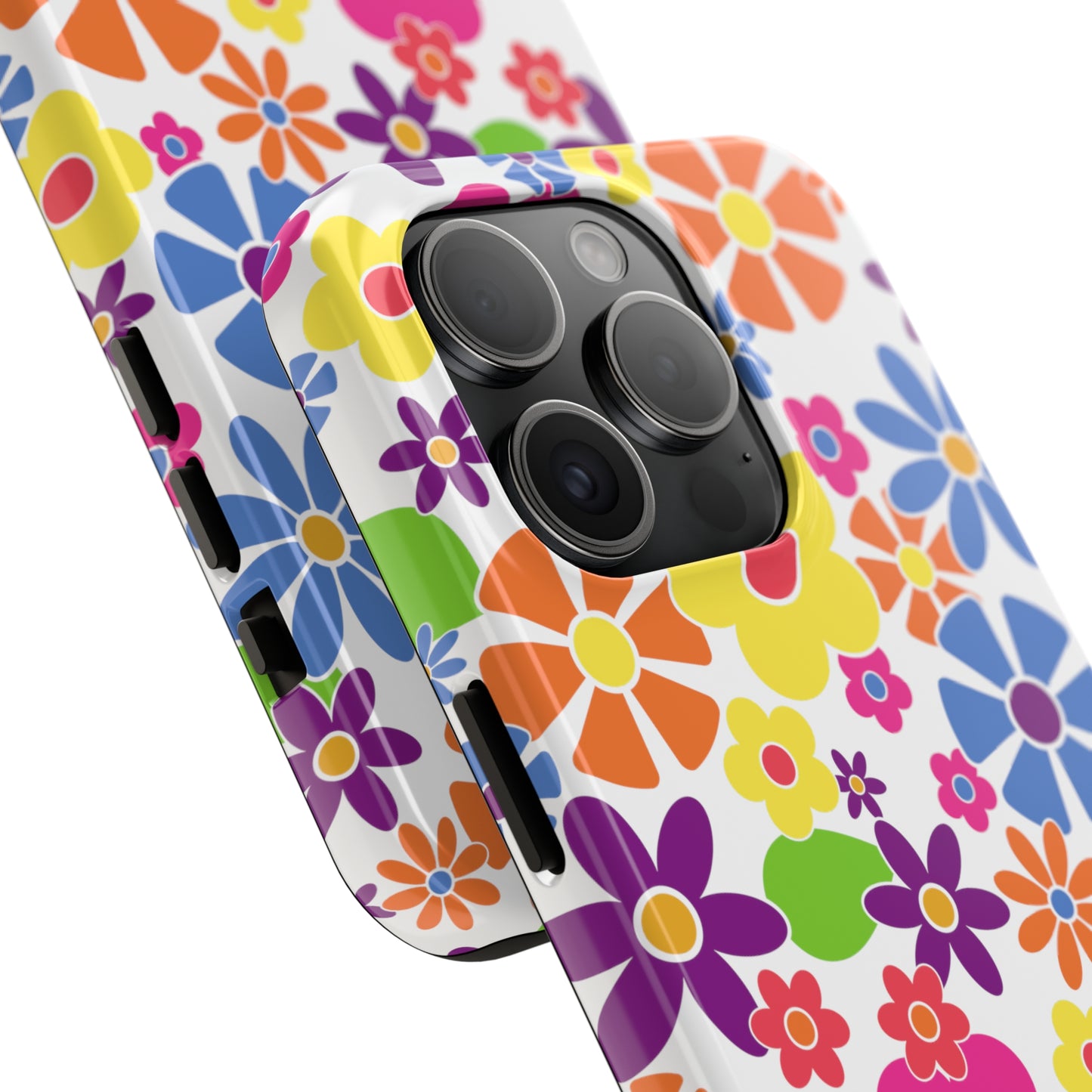 Flower Power Design Iphone Tough Phone Case