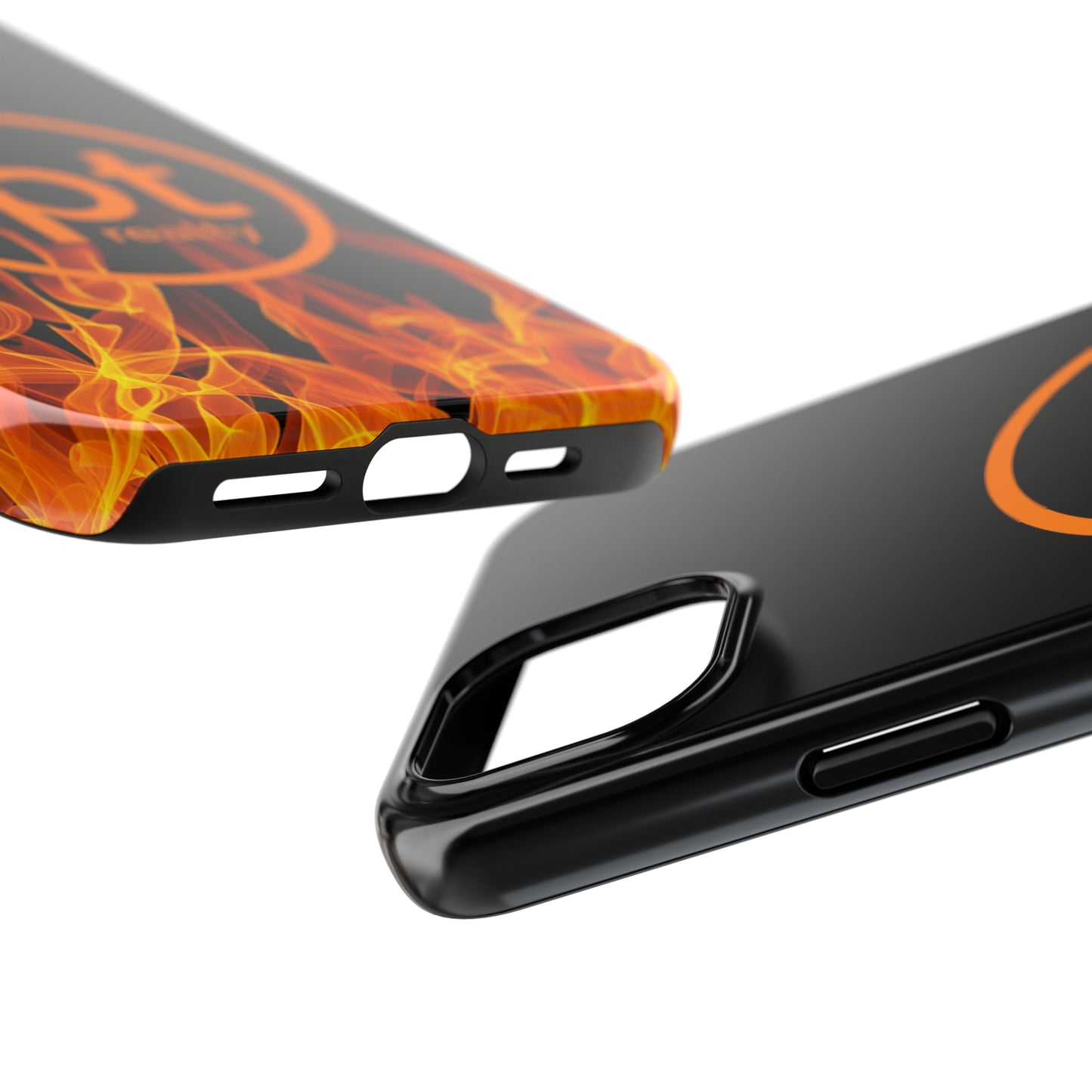 LPT Realty Logo -  Flames of Fire Iphone Tough Phone Case