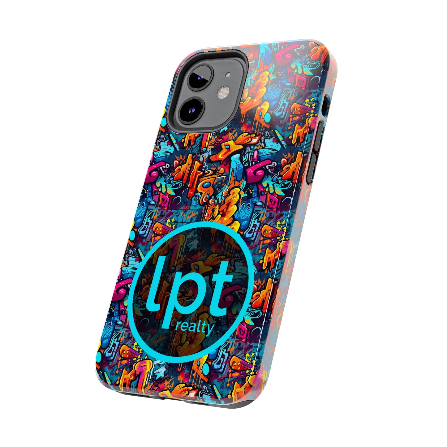 3D Abstract Graffiti Colorful Design Iphone Tough Phone Case