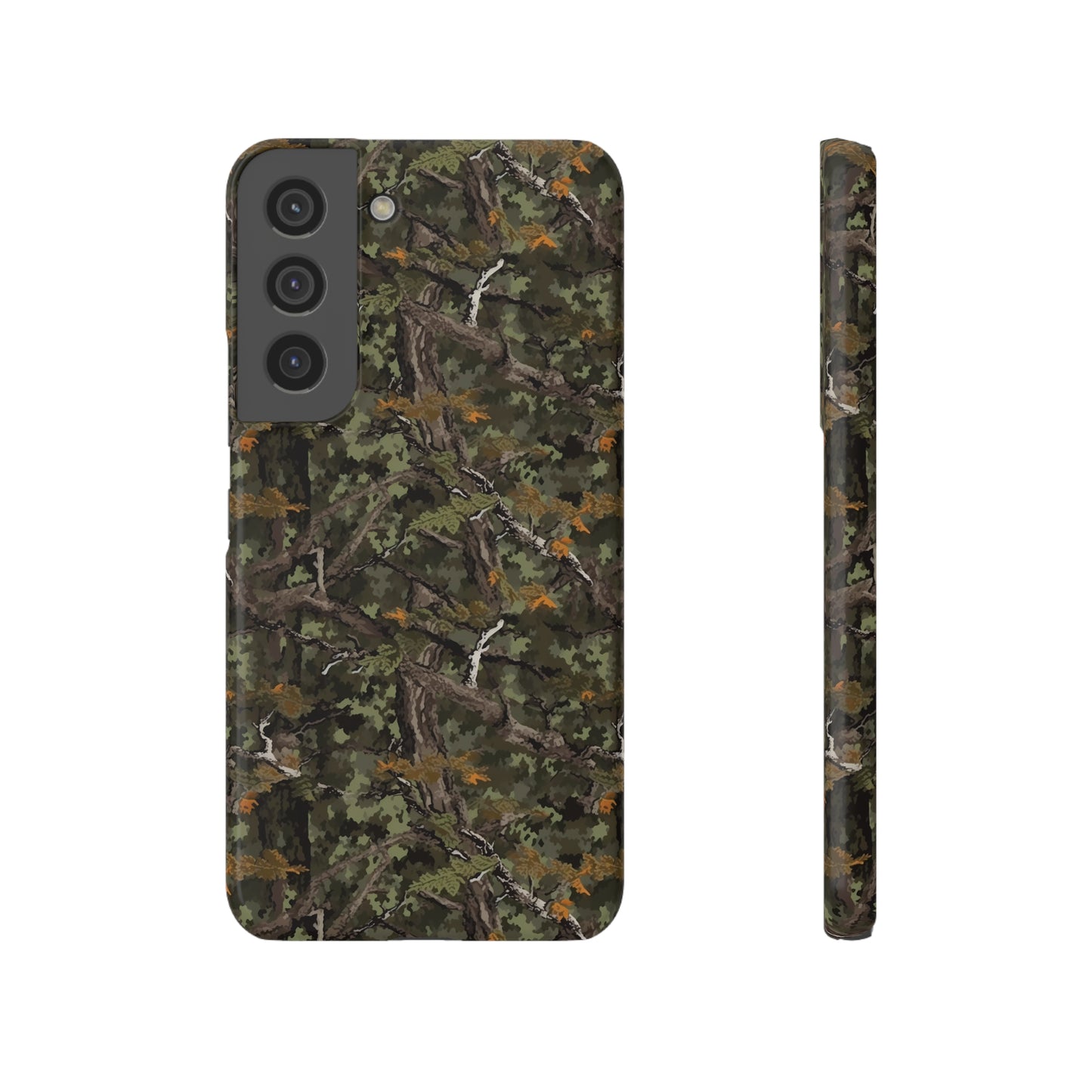 Mossy Oak Style Camouflage Design Samsung Slim Cases