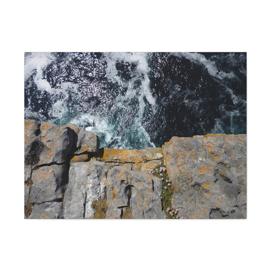 Cliffs at Moher, Inishmore Ireland - Canvas Print in Multiple Sizes