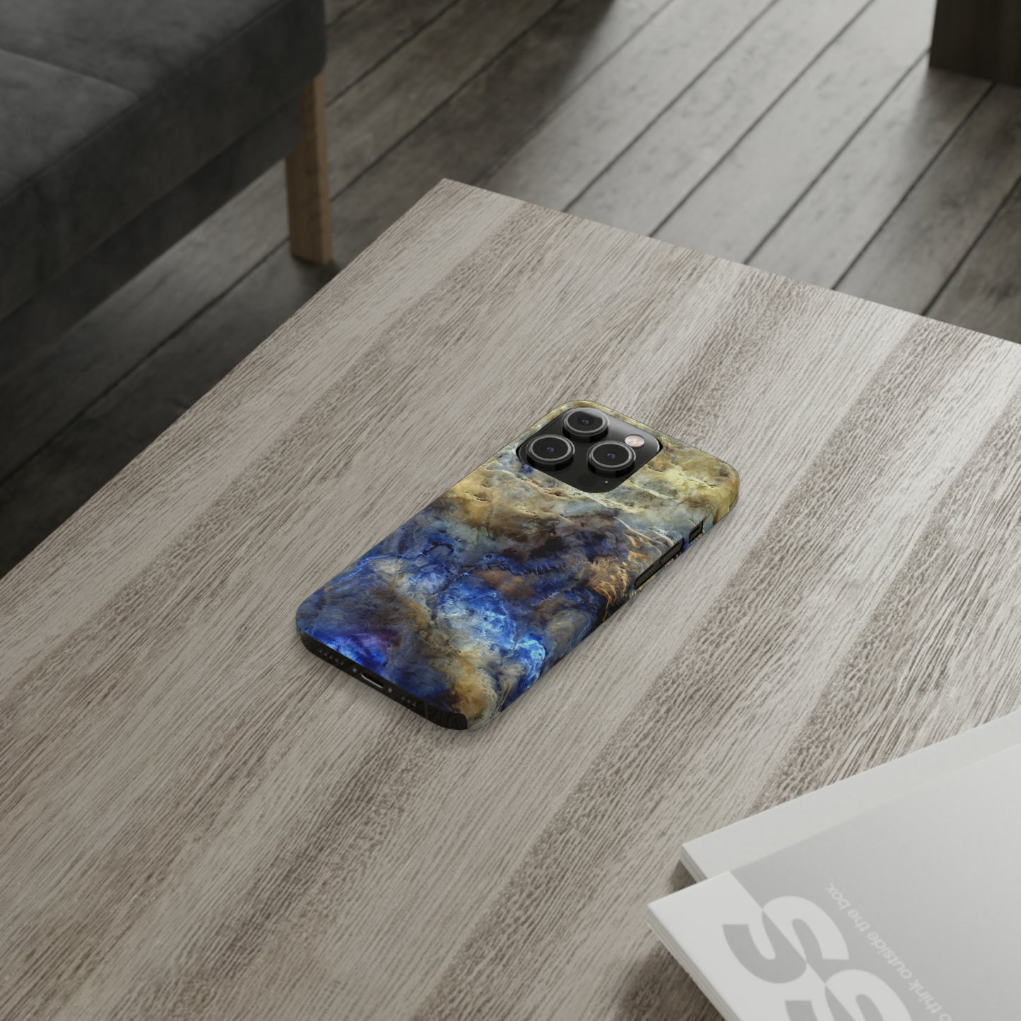 Ocean and Beach Abstract Iphone 15-12 Slim Phone Case