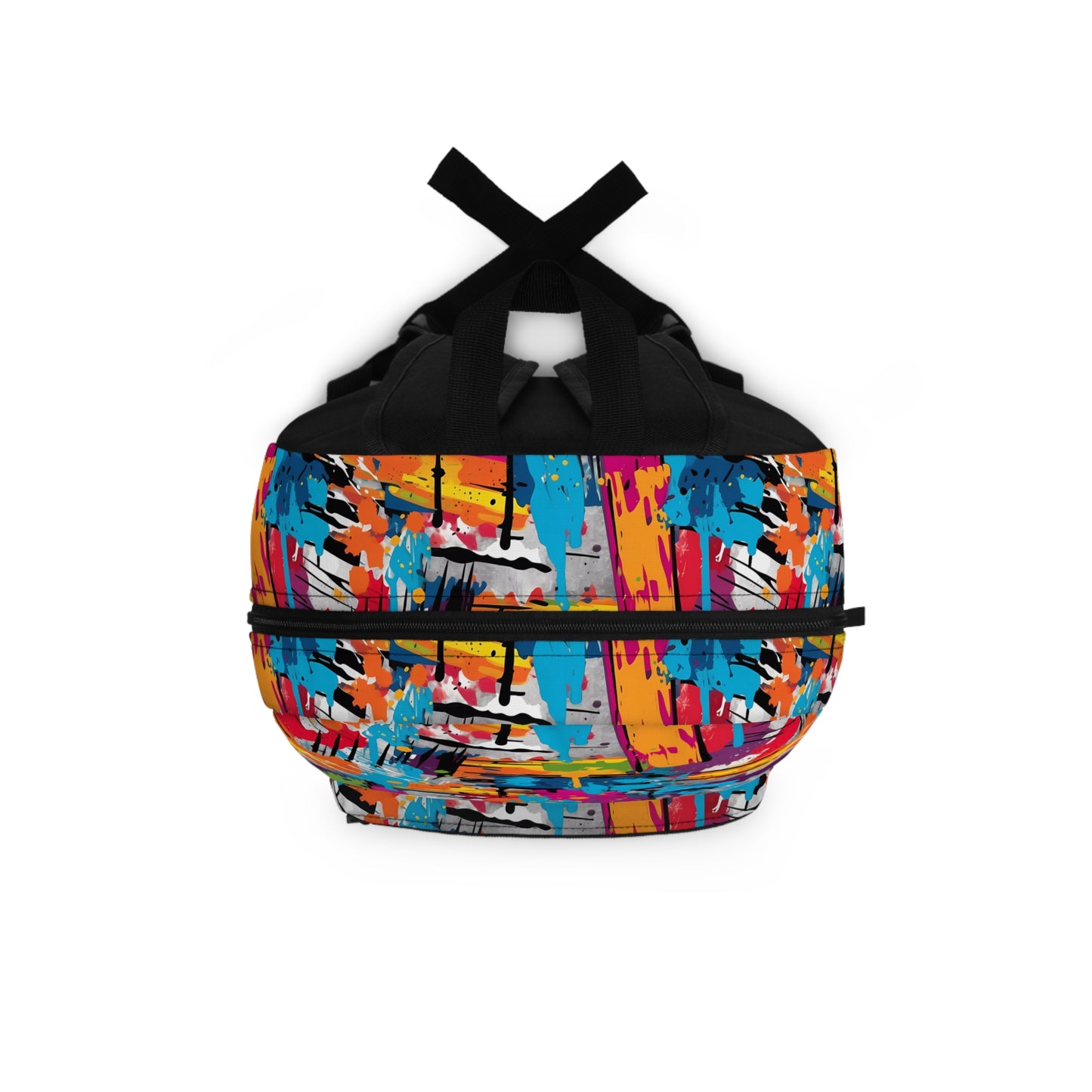 Grunge Painted Abstract Art Lightweight Backpack