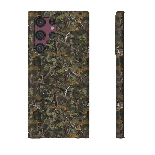 Mossy Oak Style Camouflage Design Samsung Slim Cases