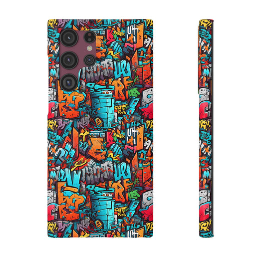 3D Street Grunge Art Graffiti Style Design Samsung Slim Cases