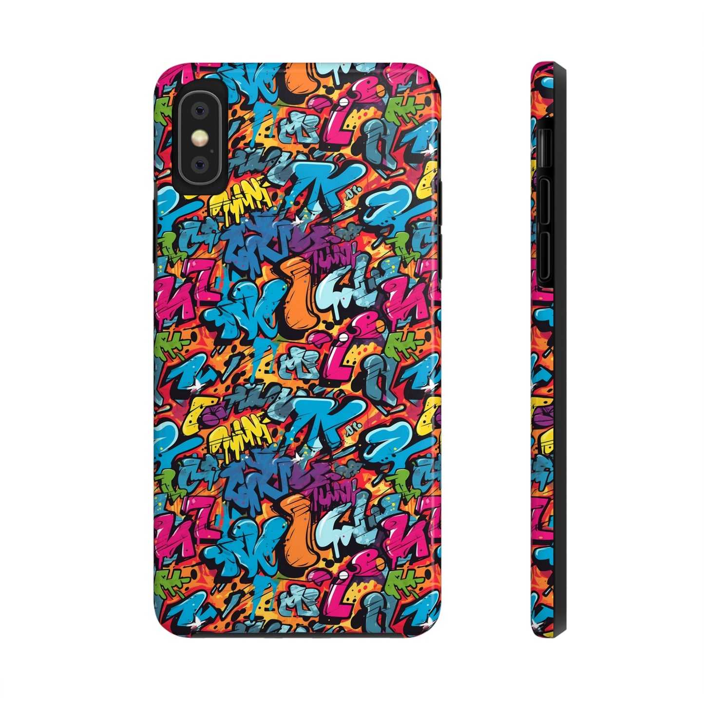 3D Street Art Graffiti Design Iphone Tough Phone Case