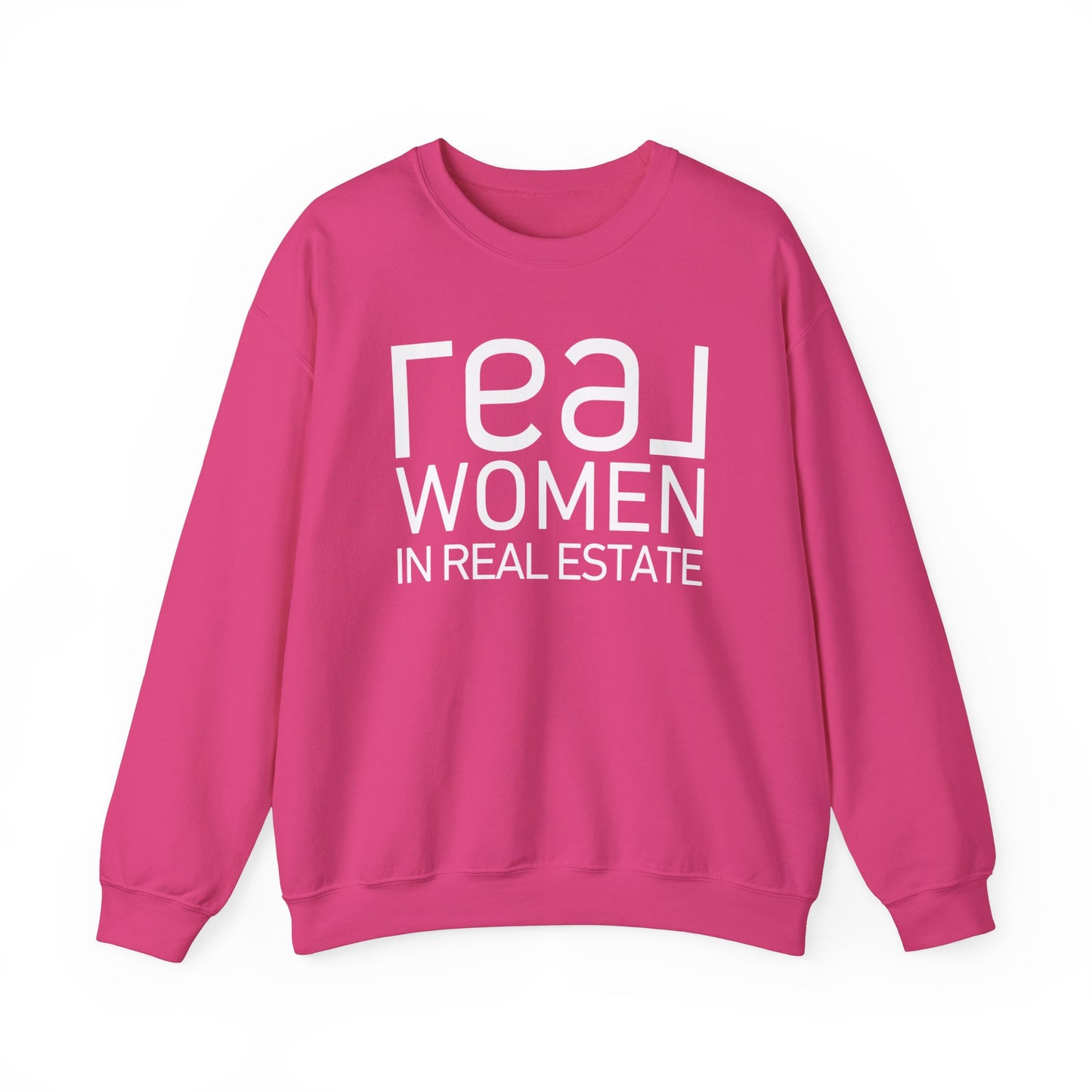 REAL Women in Real Estate Crewneck Sweatshirt Unisex