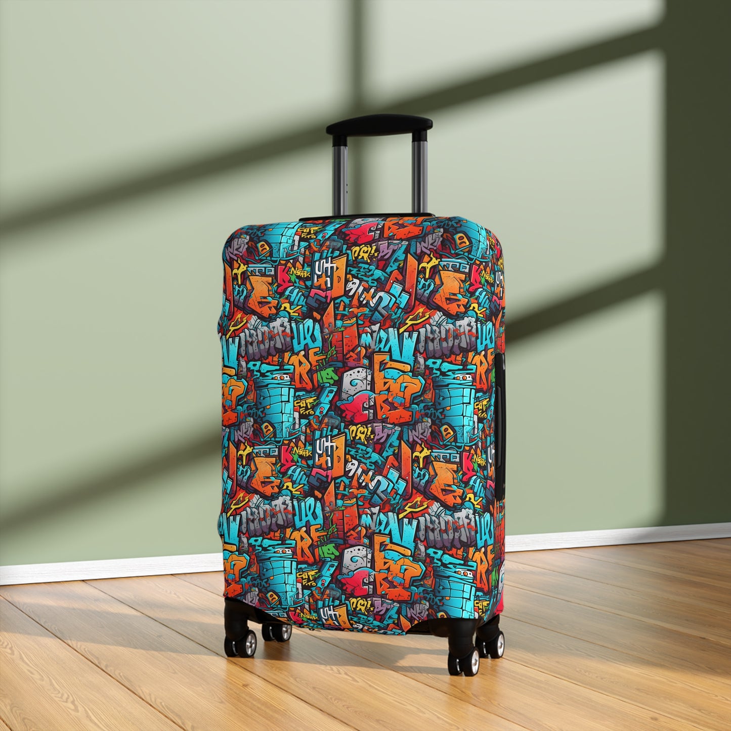 3D Street Grunge Art Graffiti Style Design  - Luggage Protector and Cover 3 Sizes